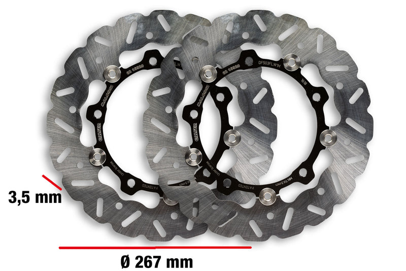 Whoop Discs Front Ø267