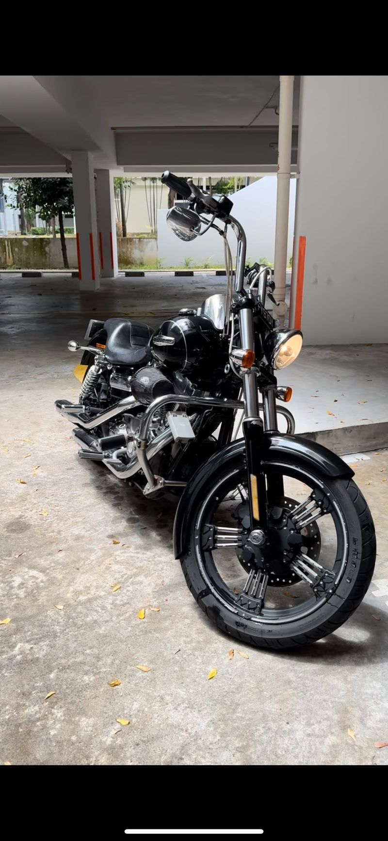 Harley-Davidson Dyna Super Glide Custom FXDC — Black (2008)