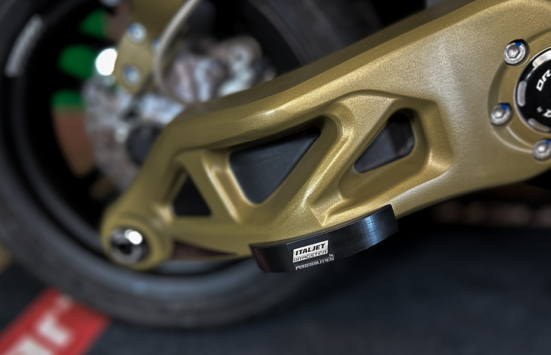 Italjet Dragster 125/200/300 ISS Arm Slider (Crash Protection)