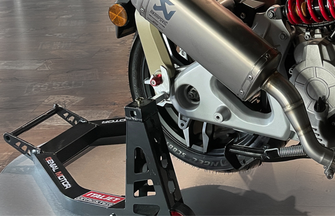 Italjet Dragster 125/200 Paddock Stand Bobbins