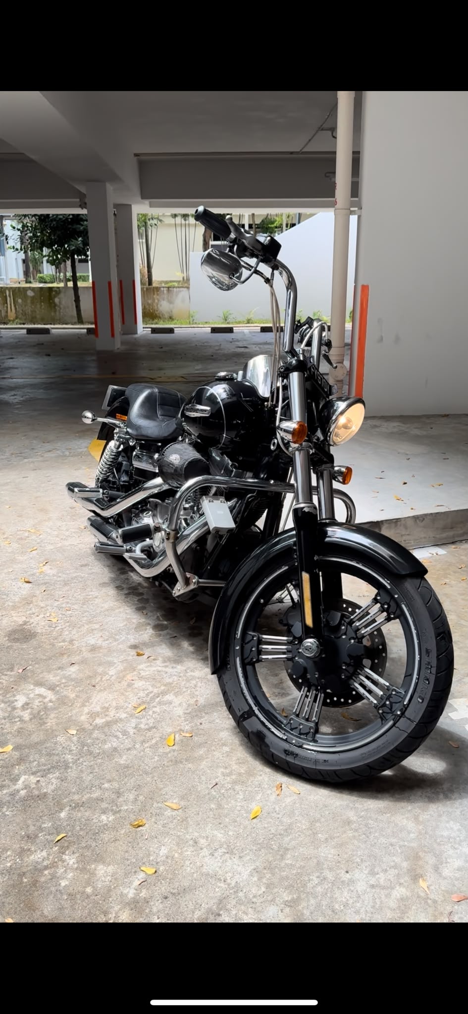 Harley-Davidson Dyna Super Glide Custom FXDC — Black (2008)