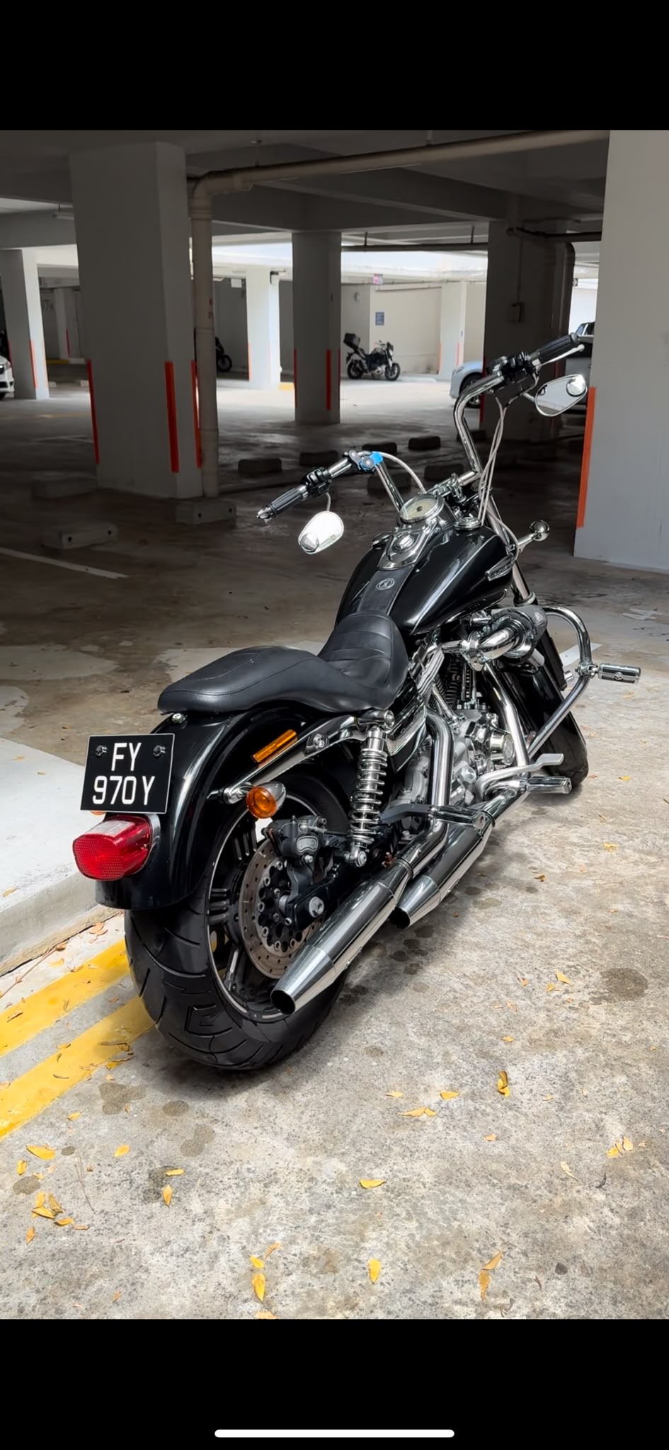 Harley-Davidson Dyna Super Glide Custom FXDC — Black (2008)