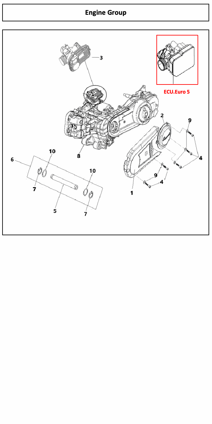 Scomadi TT200 / TL200 original parts reference diagram, source page 4