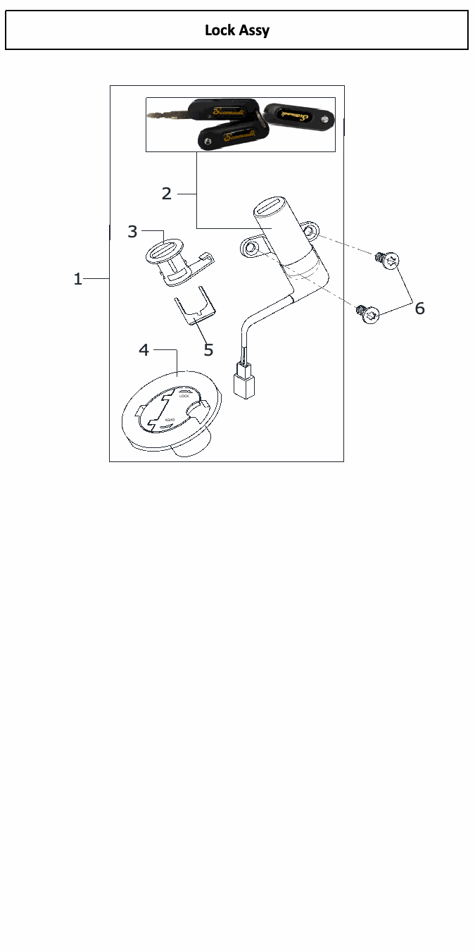 Scomadi TT200 / TL200 original parts reference diagram, source page 20