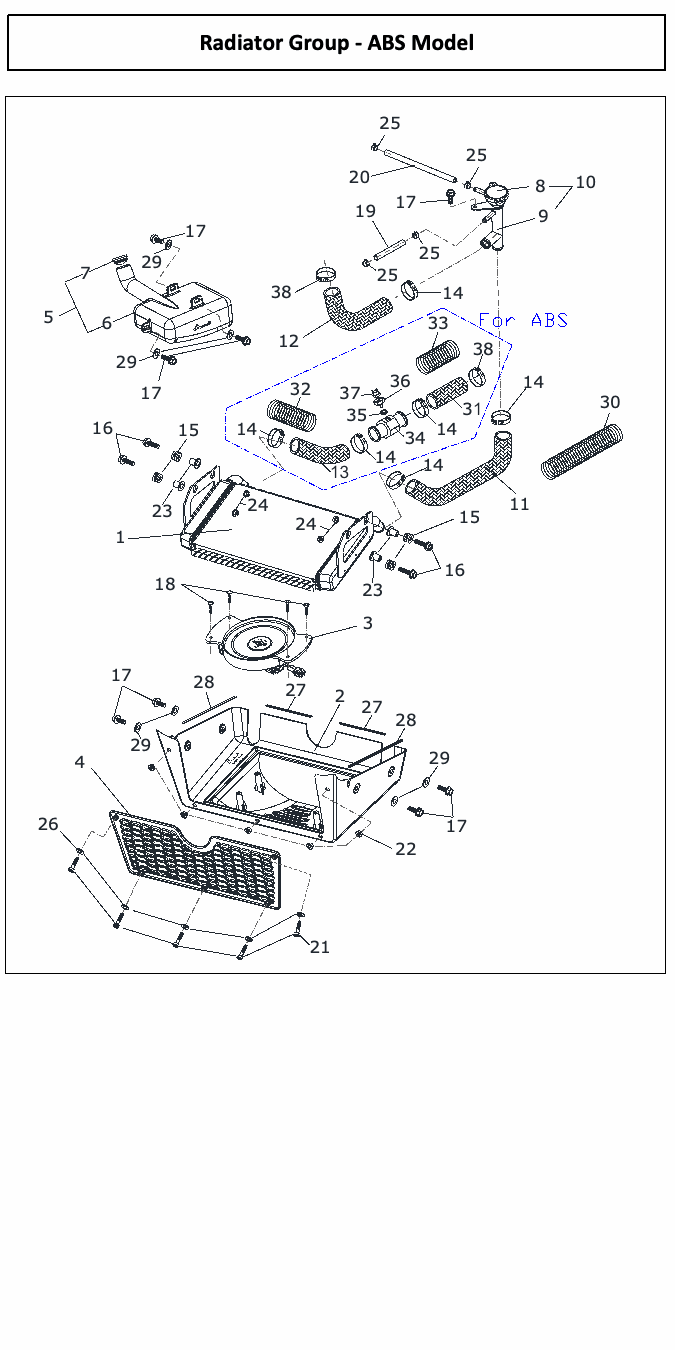 Scomadi TT200 / TL200 original parts reference diagram, source page 22
