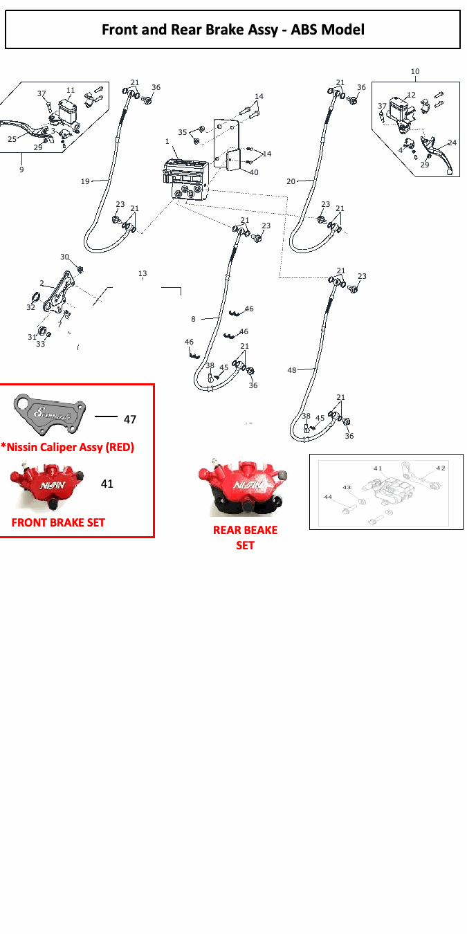 Scomadi TT200 / TL200 original parts reference diagram, source page 37