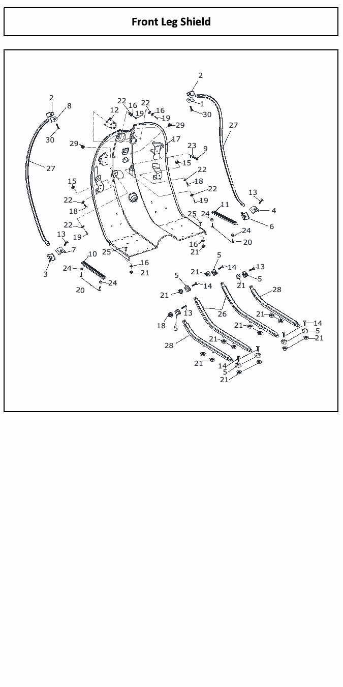 Scomadi TT200 / TL200 original parts reference diagram, source page 45