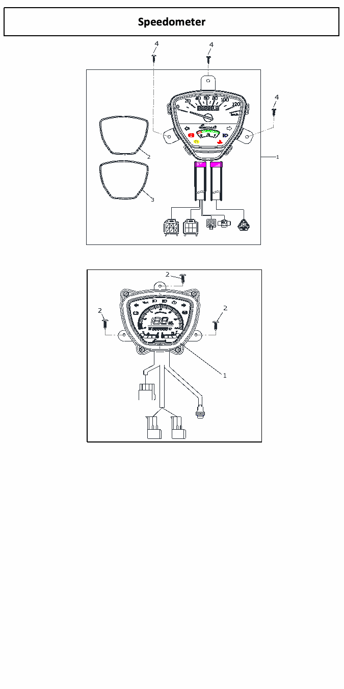 Scomadi TT200 / TL200 original parts reference diagram, source page 53