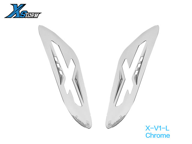 XSTORM X-V1 Replacement Trim Covers – Vespa Primavera / Sprint 150 – rear Chrome trim; lamps excluded