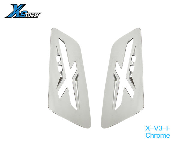 XSTORM X-V3 Replacement Trim Covers – Vespa GTS / GTV – front Chrome trim; lamps excluded